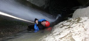 rappel de la cascade d'angon