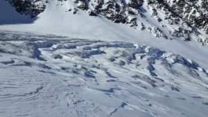 crevasses à gebroulaz