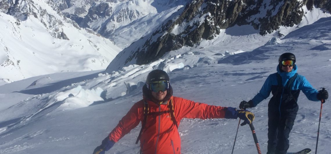 haut du glacier de gebroulaz