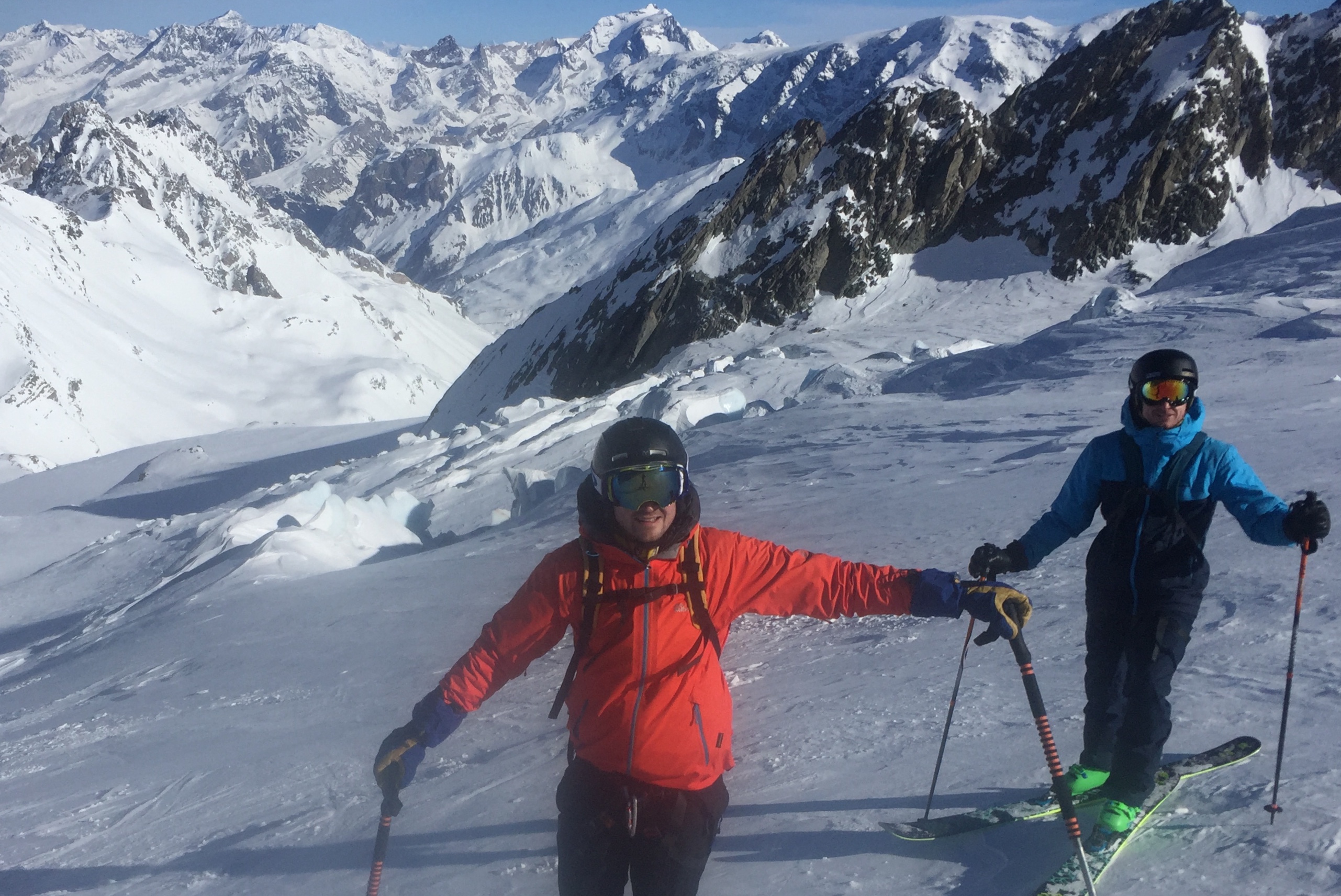 Le Glacier de Gébroulaz en ski de rando