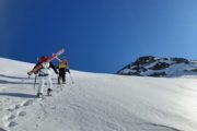 montée au col de gebroulaz