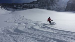 belles traces sous la Grande Casse