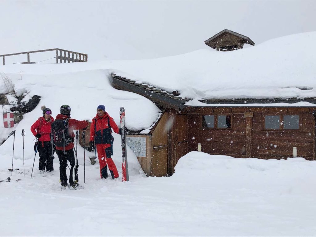 devant le refuge