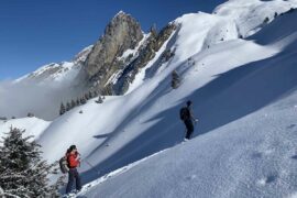 montée à la pointe de Mandallaz