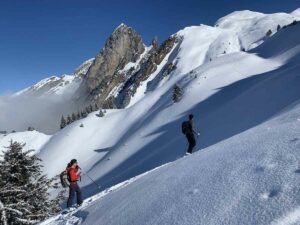 montée à la pointe de Mandallaz