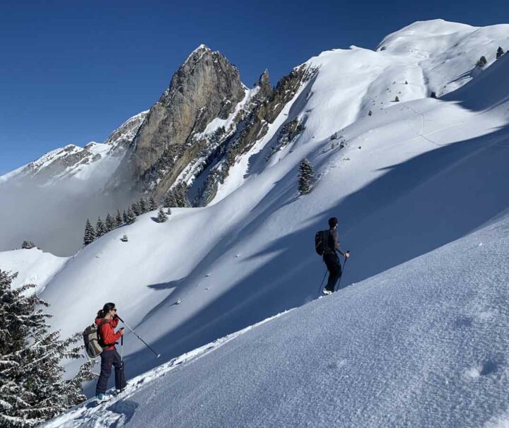 montée à la pointe de Mandallaz