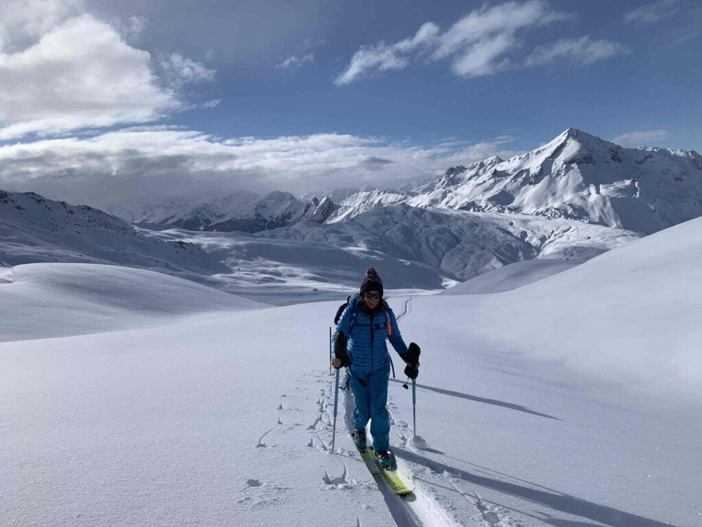 montée en ski de rando